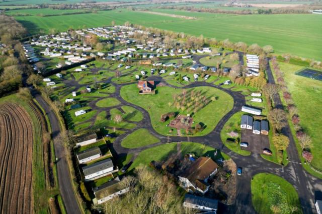 overview of Cakes and Ale Holiday Park