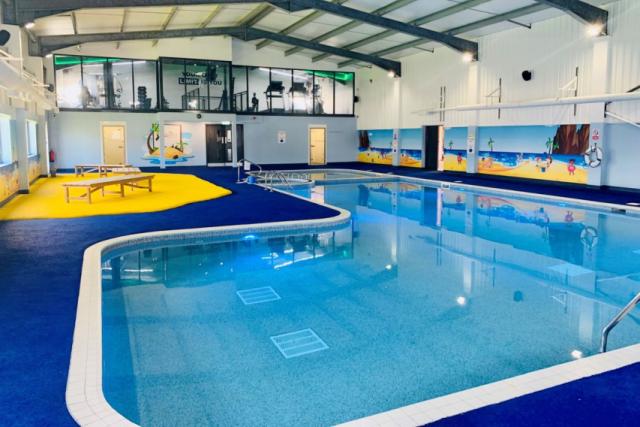 Riverside Holiday Park large indoor swimming pool