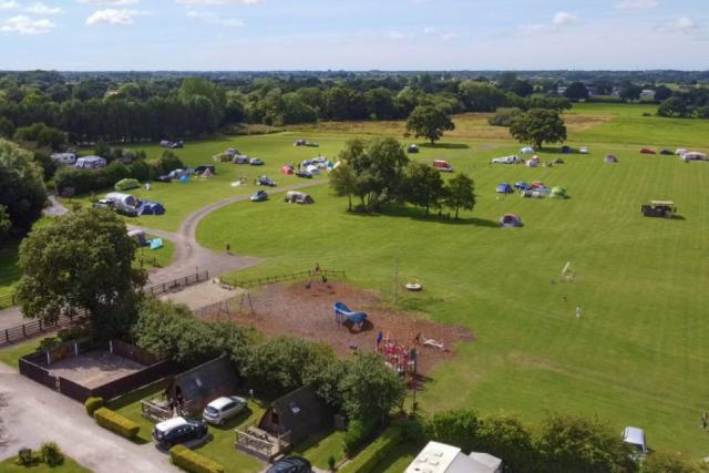 the camping field at Royal Umpire Holiday Park