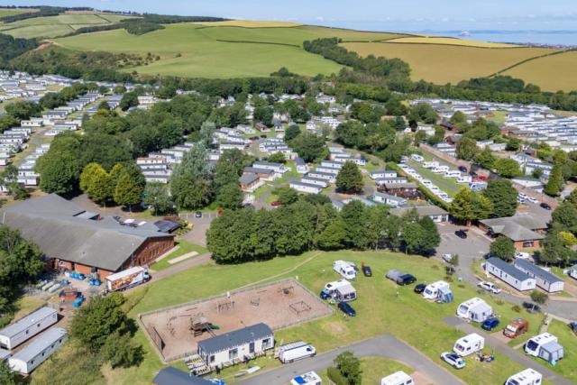 thurston manor holiday park in east lothian near dunbar
