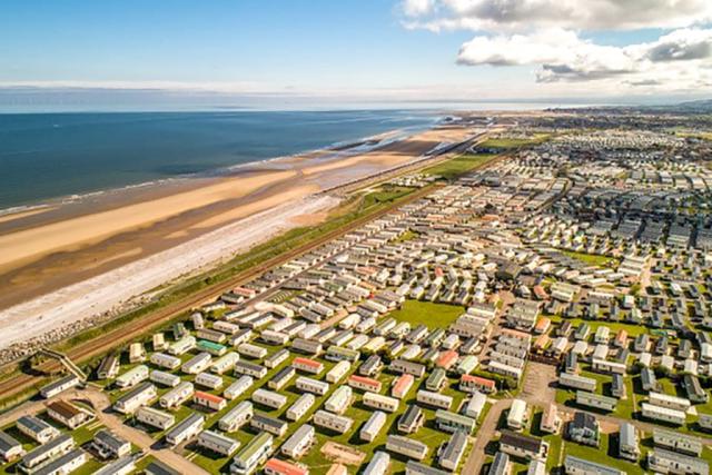 beach side caravans at whitehouse holiday park in towyn