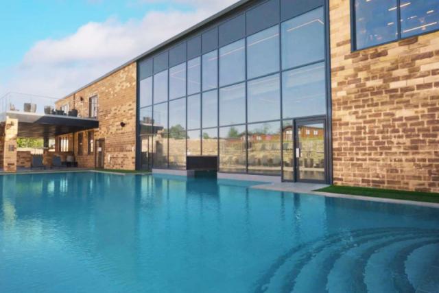 Wild Rose Holiday Park outdoor swimming pool