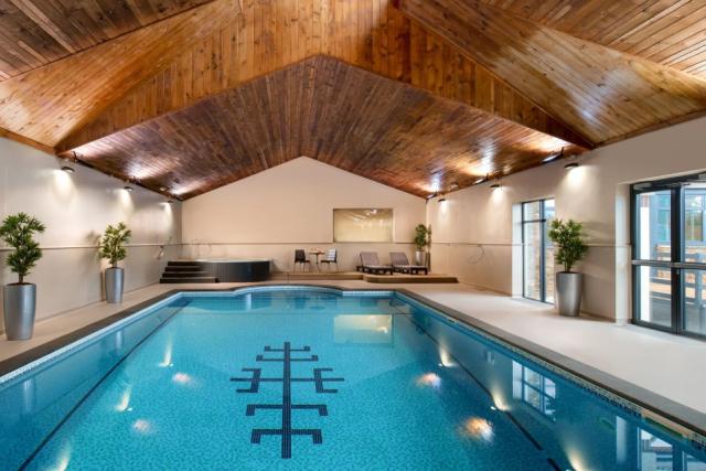 indoor swimming pool at Bude Coastal Resort