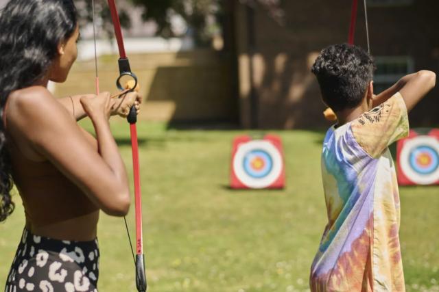 archery and activities at Hexham Lodges