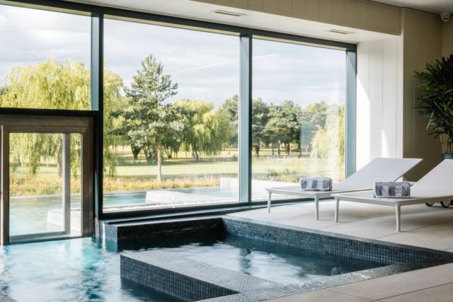 indoor and outdoor swimming pool at Laceby Manor Resort