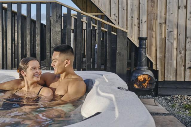 hot tub lodge holidays in Dumfries at Barnsoul Holiday Resort