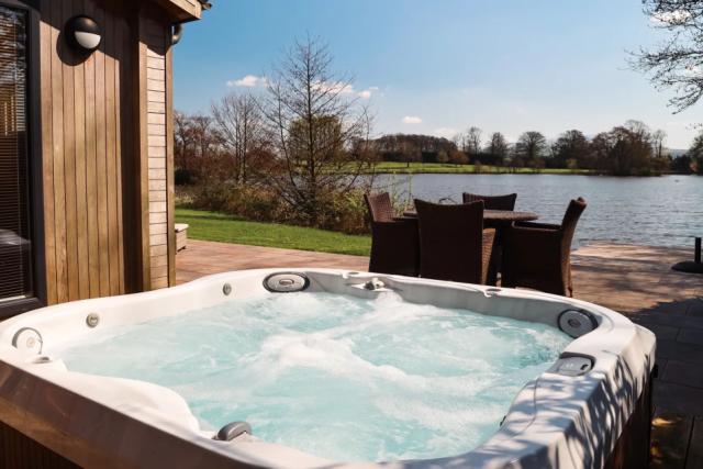hot tub lodge holidays at North Lakes Lodges near Aspatria