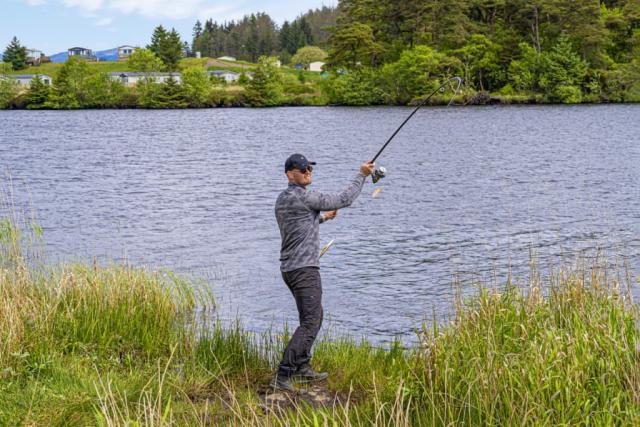 fishing at three lochs holiday park in newton stuart