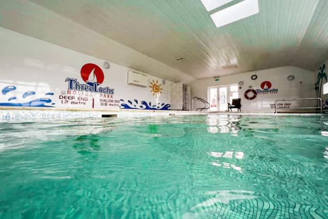 indoor swimming pool at three lochs holiday park in newton stuart