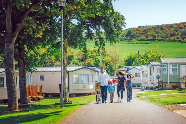 caravan holidays at scoutscroft holiday park in berwickshire