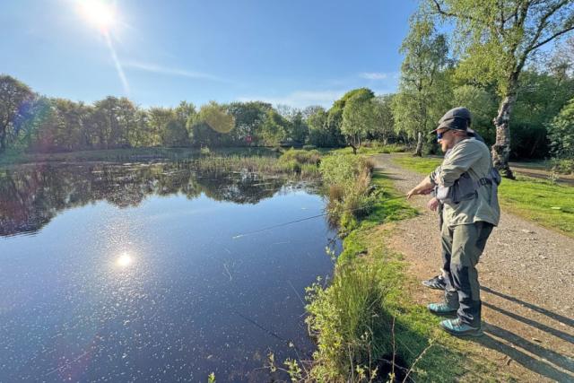 fishing at tralee bay holiday park in argyll & bute
