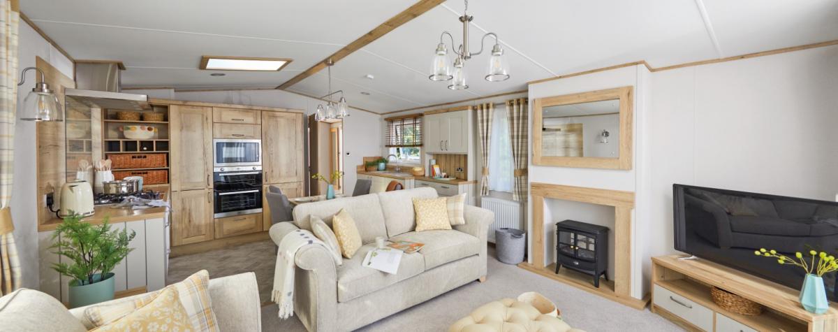 Static caravans for sale on site in Hampshire