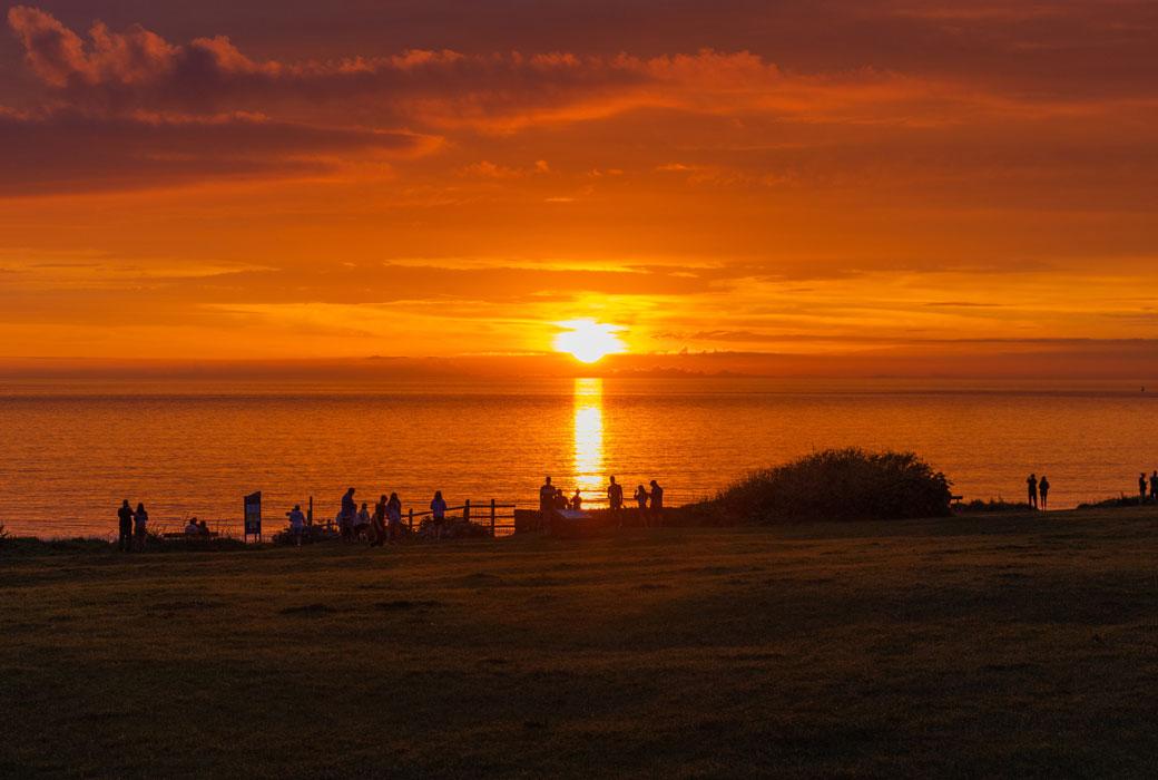 Sunsets near to Barnstaple in Devon