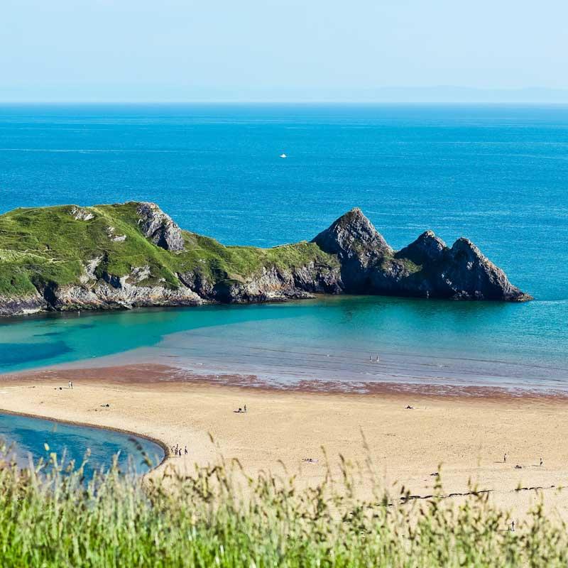 Explore caravan parks in Gower