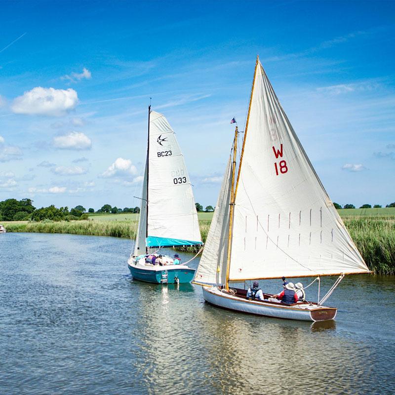 Explore caravan parks in the Norfolk