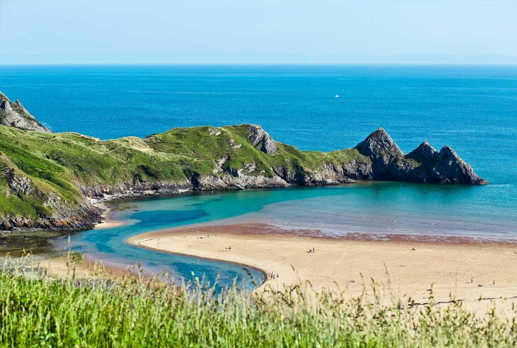 Explore caravan parks on the Gower Peninsula