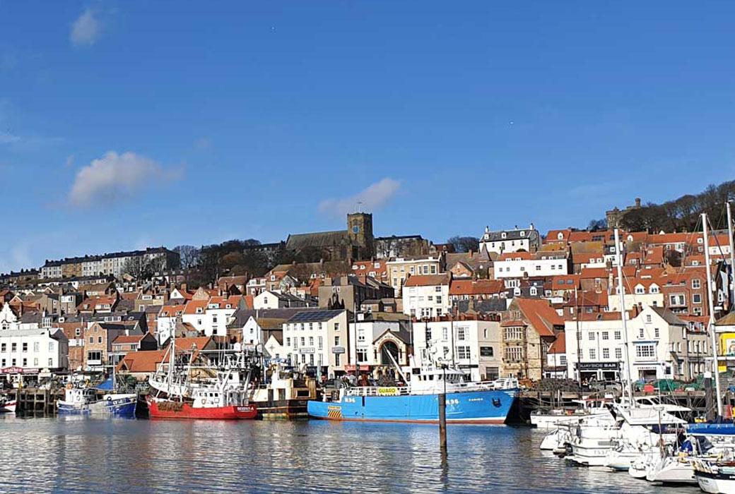 Scarborough working & traditional fishing harbour has some fantastic holiday parks nearby