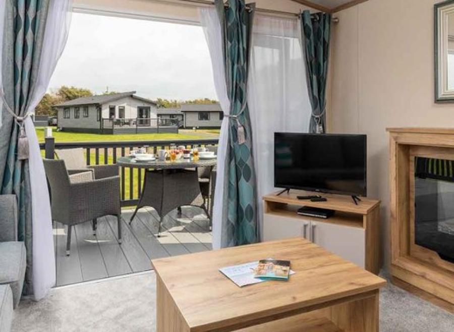 static caravans for hire at Bude Holiday Resort