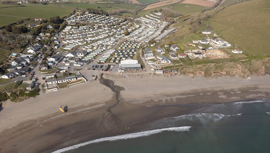 Challaborough Bay Holiday Park in south Devon