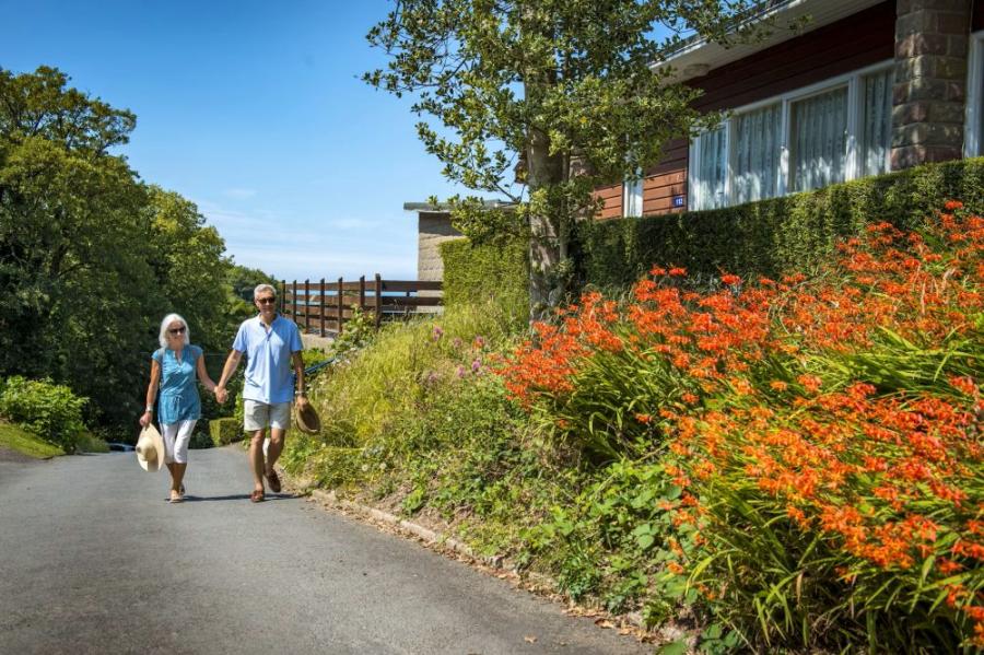 chalets at Combe Martin Beach Holiday Park