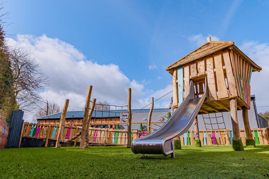 Dawlish Sands Holiday Park adventure playground
