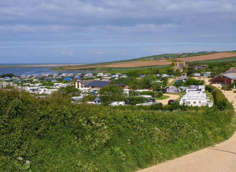 East Fleet Farm on the Dorset coast near Weymouth