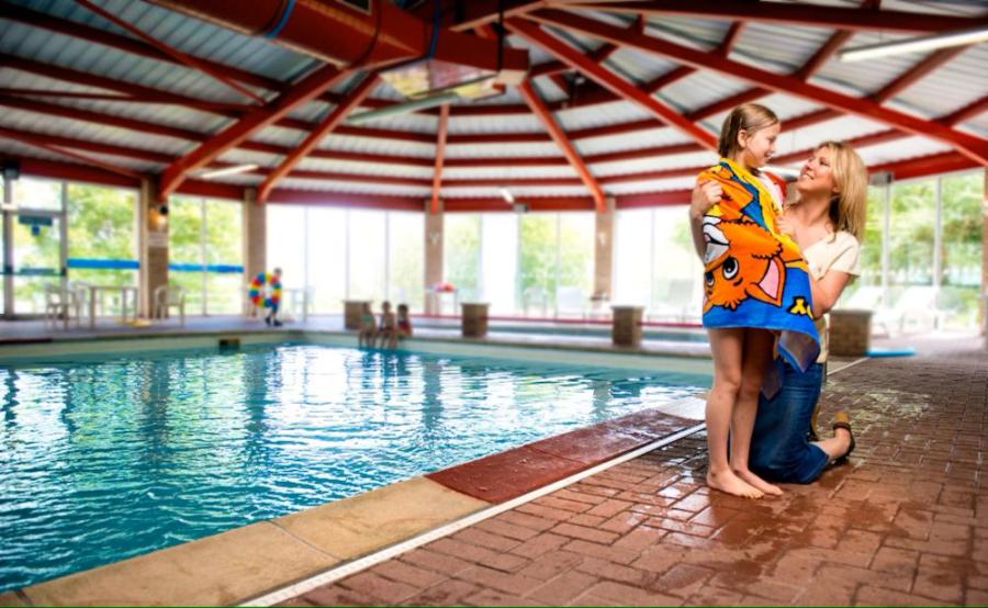 indoor swimming pool at Killigarth Manor Holiday Park