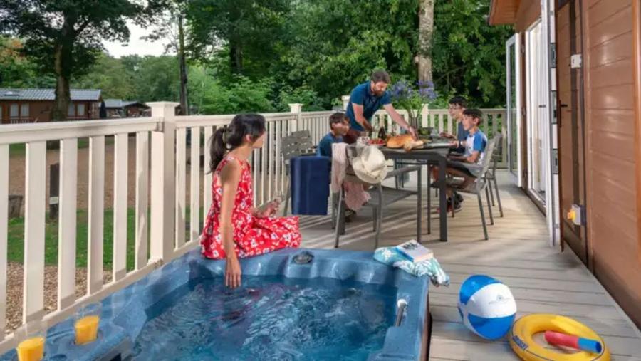 Merley Court Holiday Park Woodland Lodges & Caravans in Dorset
