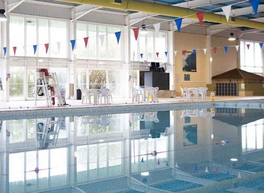 second view of the indoor swimming pool