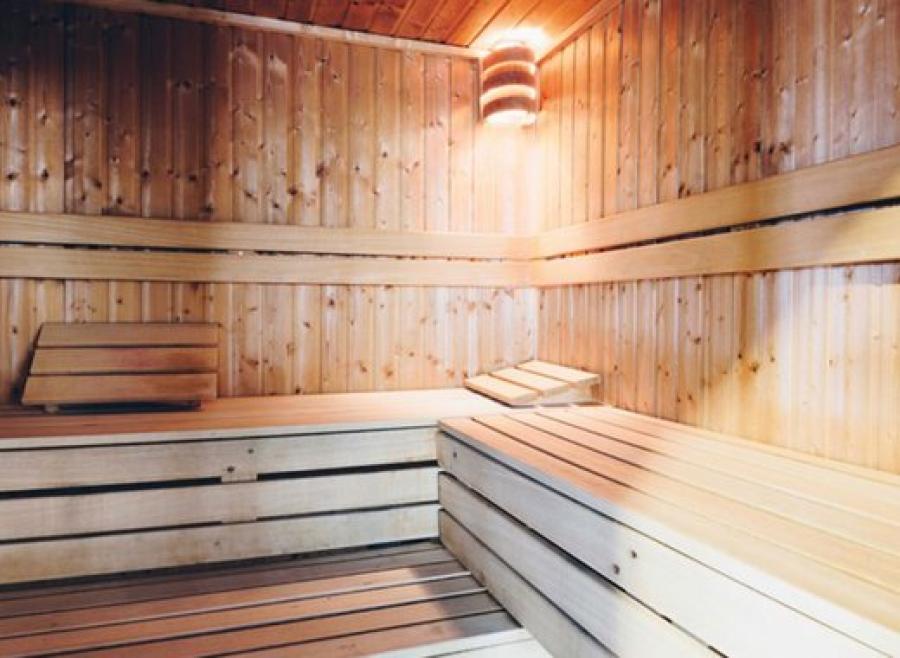 Newquay Bay Resort leisure complex sauna