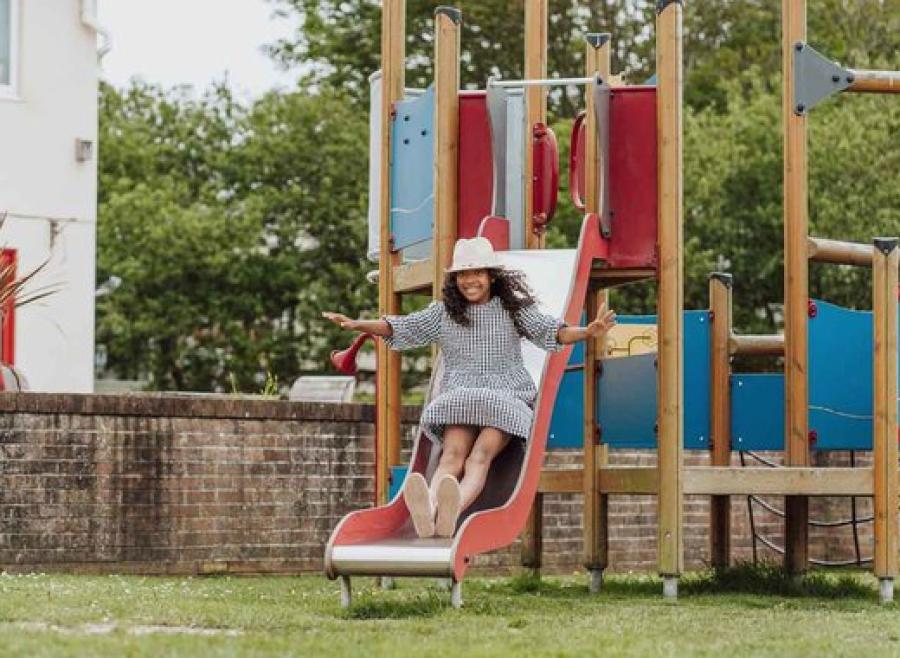 adventure playground at Newquay Bay Resort