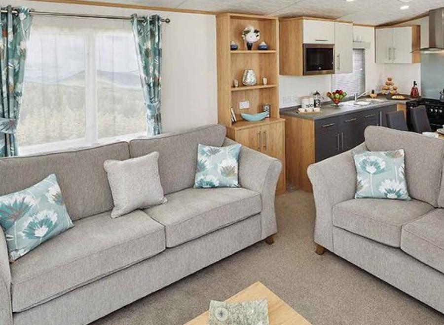 static caravans for hire at Newquay Bay Resort