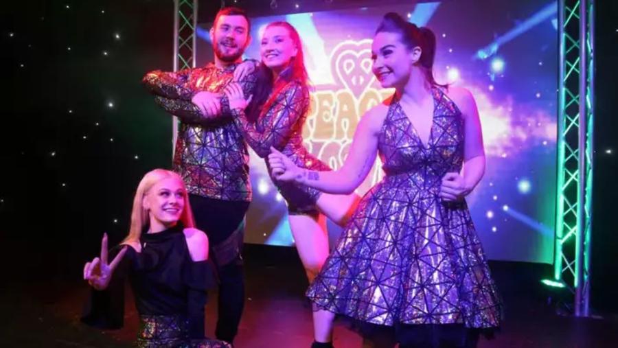 entertainment at night at Oakdene Forest Park