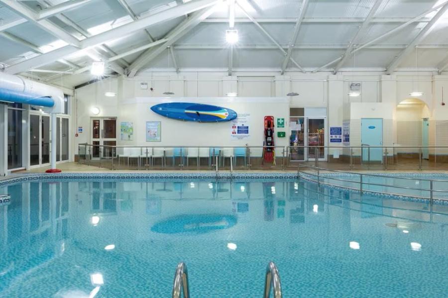 indoor swimming pool at Riviere Sands Holiday Park