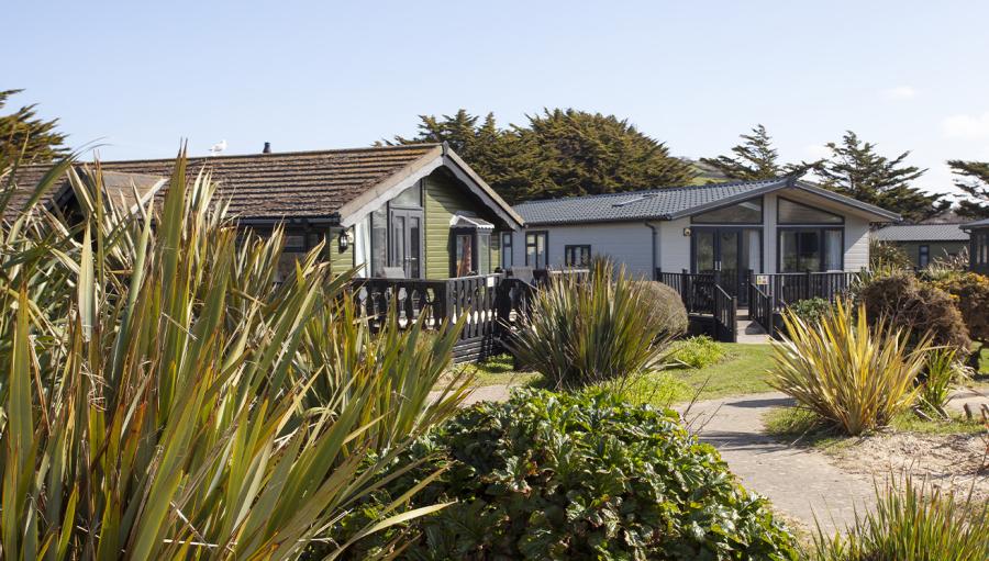 lodge and caravan holiday park in Croyde at Ruda Holiday Park in Devon