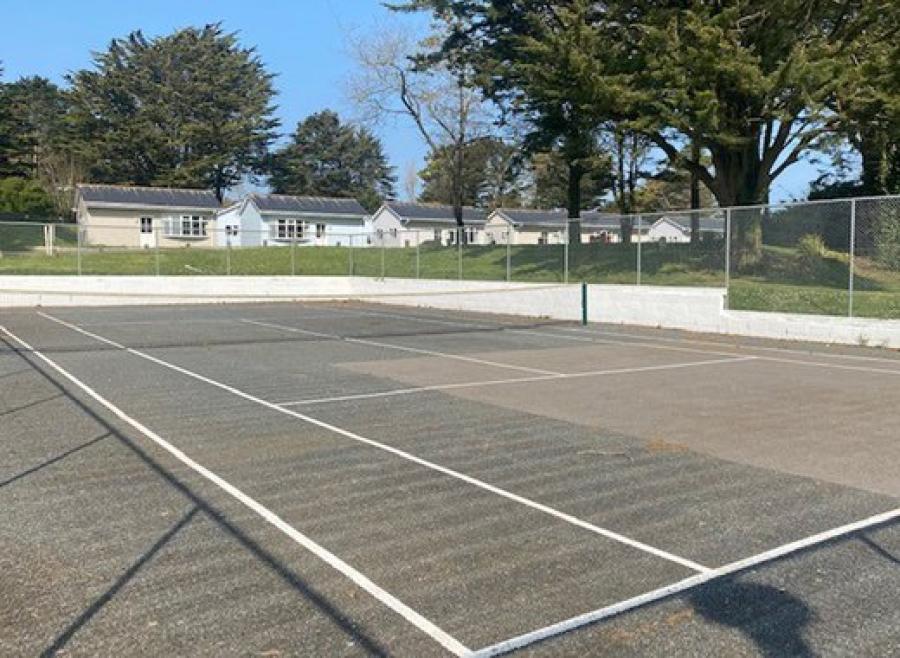 St Ives Bay Holiday Park tennis courts