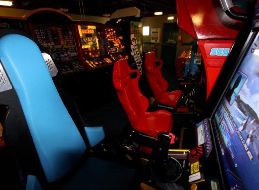 St Ives Bay Holiday Park amusement arcade