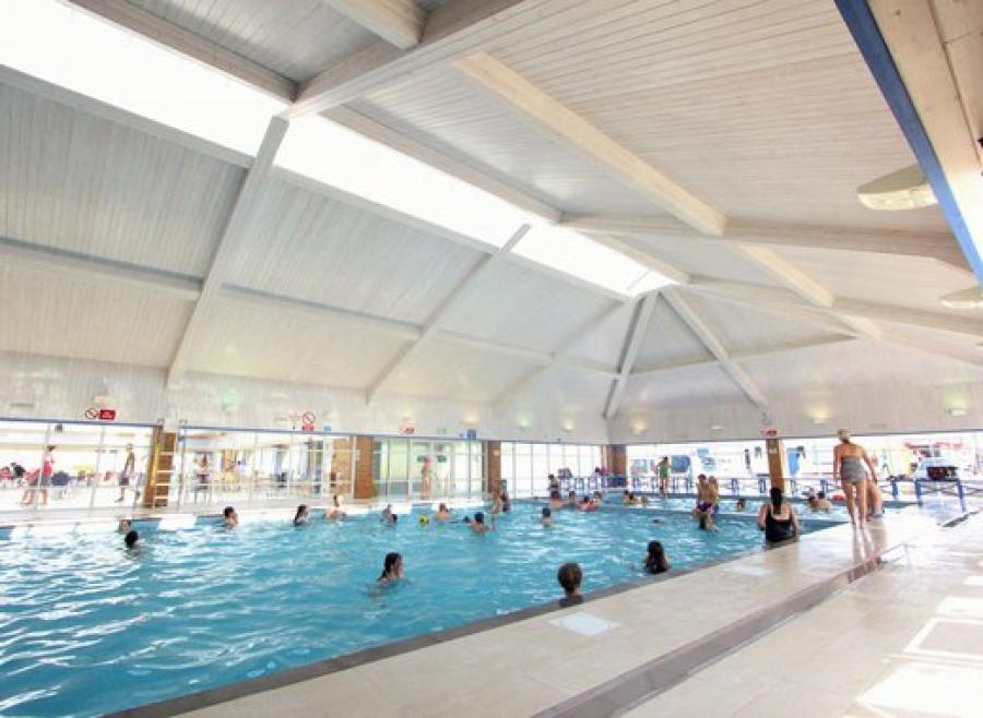 indoor swimming pool at St Ives Bay Holiday Park