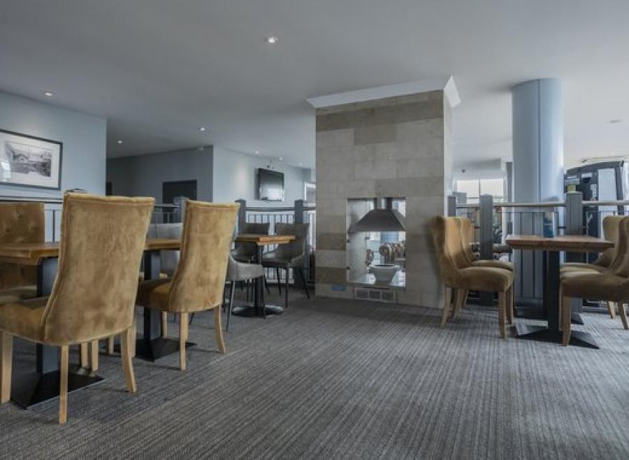 elegant bar at Swanage Bay View Holiday Park