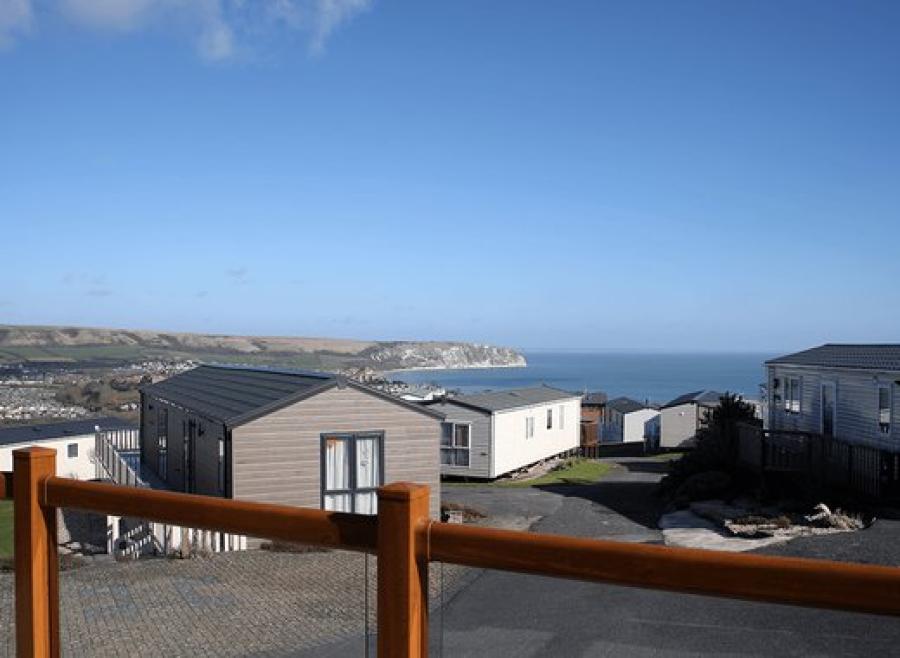 caravan holidays in Swanage Dorset at Swanage Bay View Holiday Park