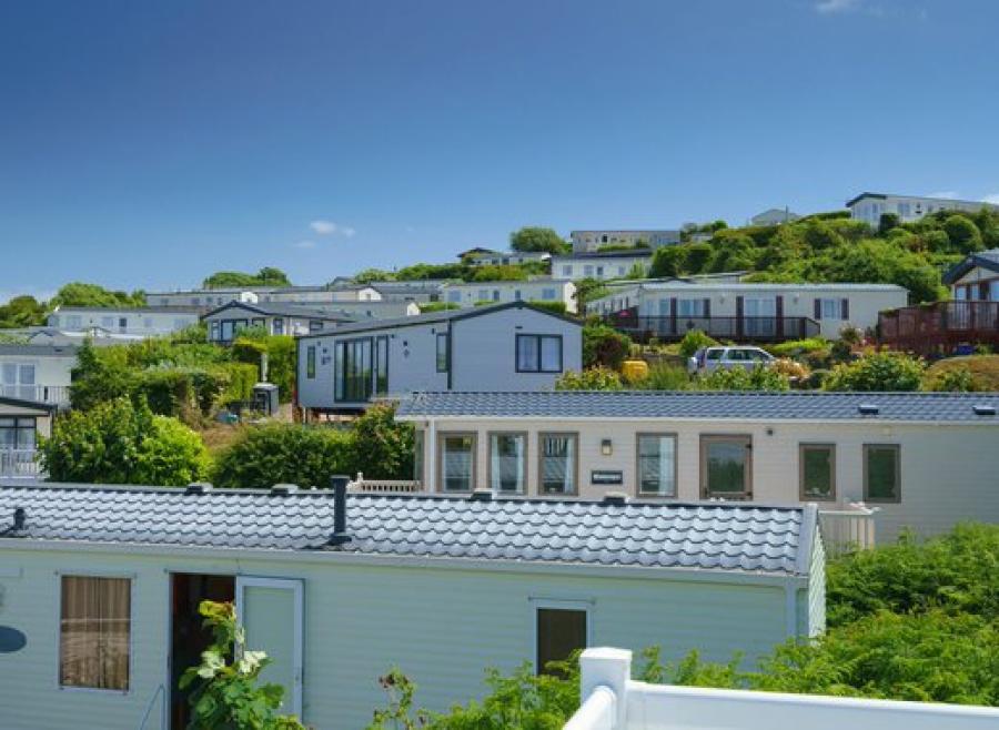 static caravan holidays in Swanage