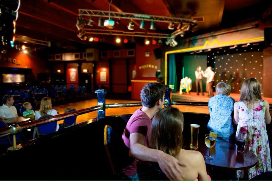 Trelawne Manor Holiday Park evening entertainment