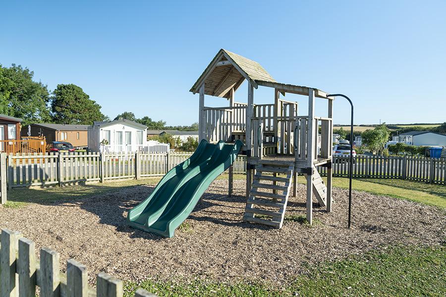 adventure playground at Trevella Holiday Park