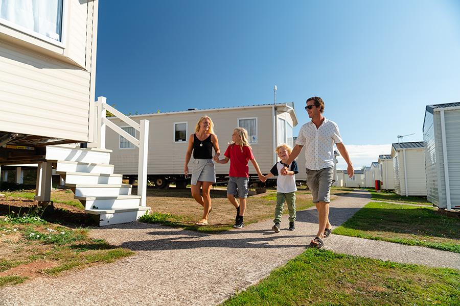 Devon caravan holiday parks in Paignton at Waterside Park