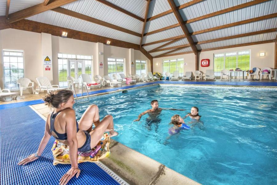 Widemouth Bay Caravan Park indoor swimming pool