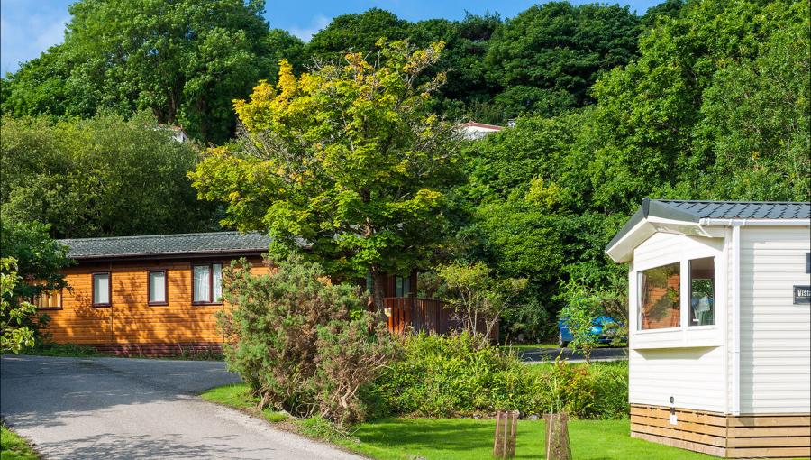 luxury lodges and static caravans near Penzance in cornwall