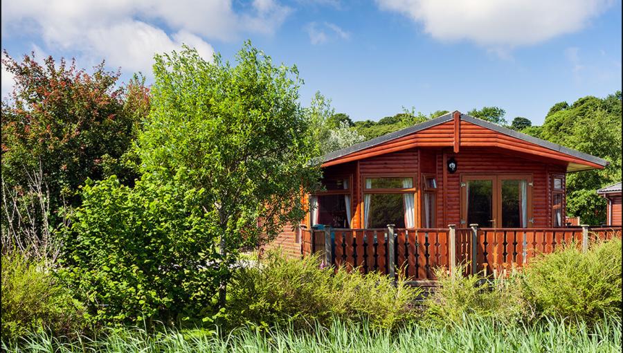 River Valley Country Park luxury lodges with hot tubs