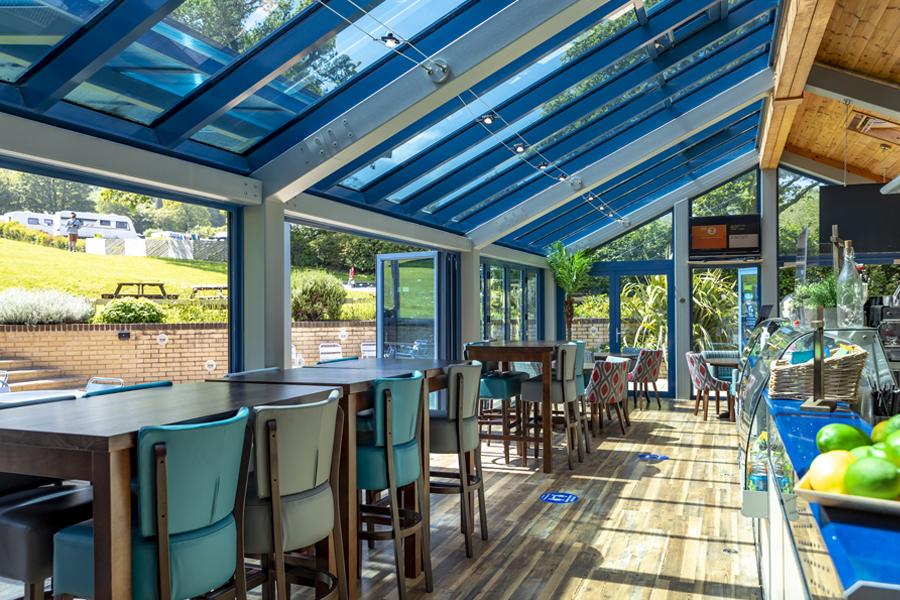 restaurant at Wood Farm Holiday Park