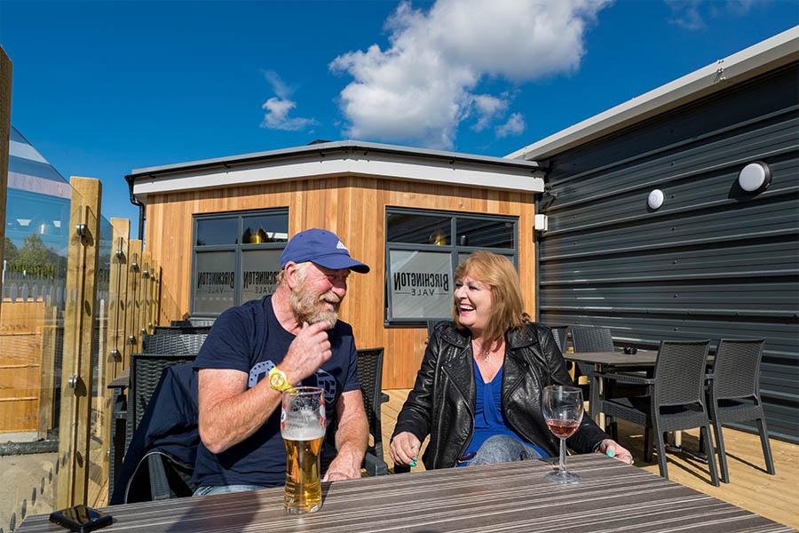 luxury lodges at Birchington Vale Holiday Park