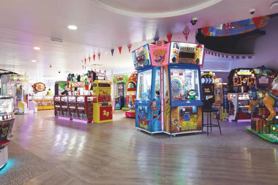 Cleethorpes Beach Holiday Park amusement arcade